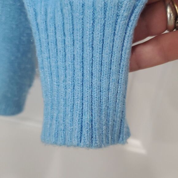 Lily Pulitzer: Womans Blue Sevie Dolman Sweater, Size Small - Picture 5 of 7